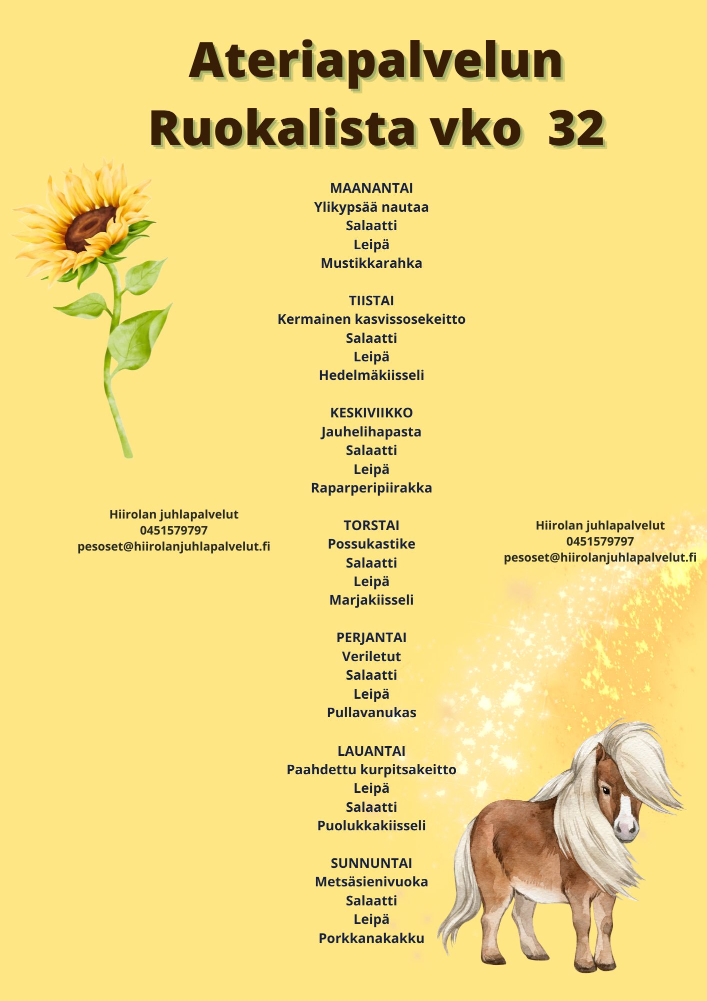 Ateriapalvelu ruokalista vko 32(1)